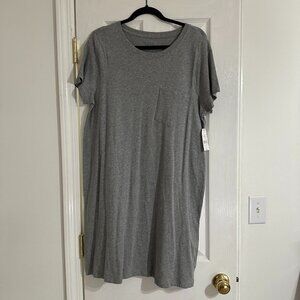 Time and Tru T-shirt Knit Dress Size Large